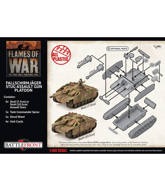 Fallschirmjäger StuG Assault Gun Platoon