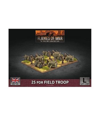 Flames of War 25 pdr Field Troop