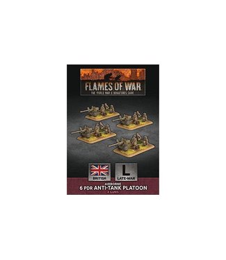 Flames of War Airborne 6 pdr Anti-tank Platoon