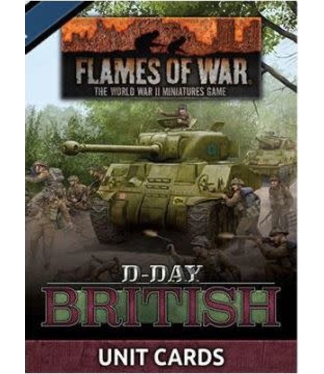 D-Day: British Unit Cards