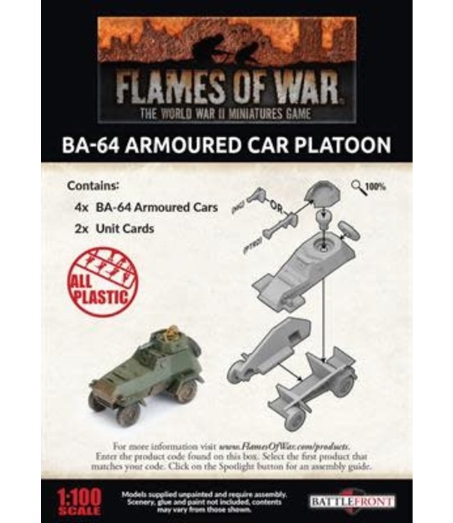 BA-64 Armoured Car Platoon