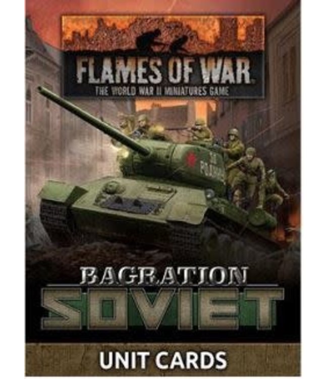 Bagration: Soviet Unit Cards