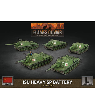 Flames of War ISU Heavy SP Battery