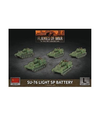 Flames of War SU-76 Light SP Battery