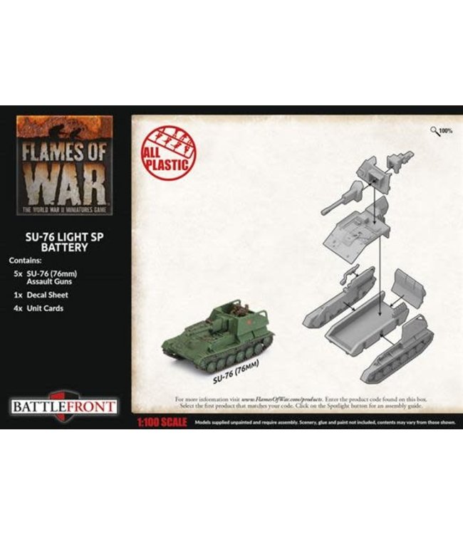 SU-76 Light SP Battery