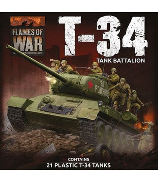 Flames of War Soviet T-34 Battalion