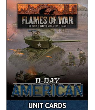 Flames of War D-Day: American Unit Cards