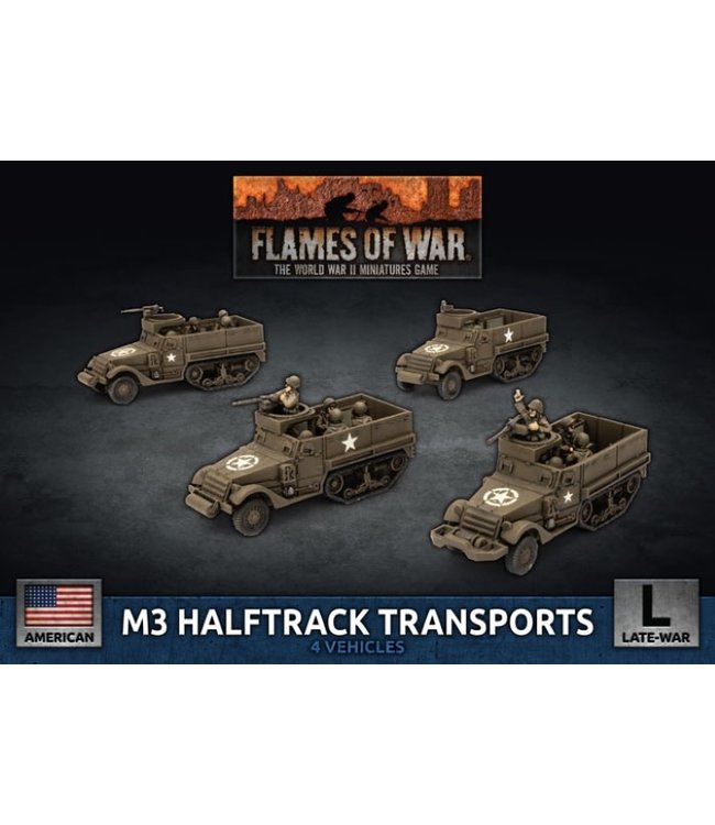 M3 Halftrack Transport Platoon