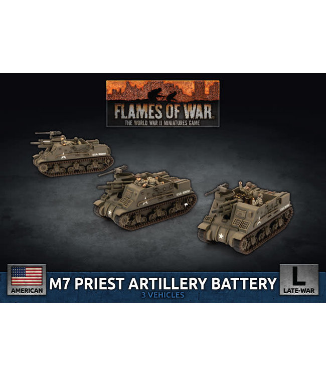 M7 Priest Artillery Battery
