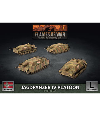 Flames of War Jagdpanzer IV Tank-Hunter Platoon