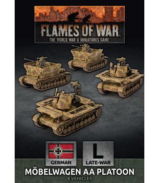 Flames of War Mobelwagen 3.7cm AA Tank Platoon