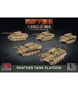 Flames of War Panther Tank Platoon