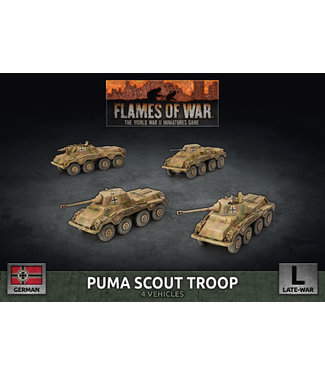 Flames of War Puma Scout Troop