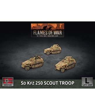 Flames of War Sd Kfz 250 Scout Troop