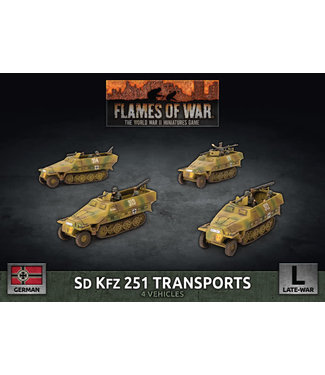 Flames of War Sd Kfz 251 Transports