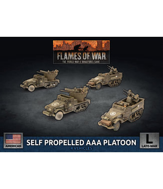 Flames of War Self Propelled M15/M16 GMC AAA Platoon