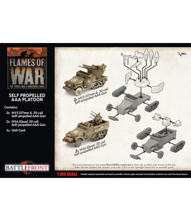 Self Propelled M15/M16 GMC AAA Platoon