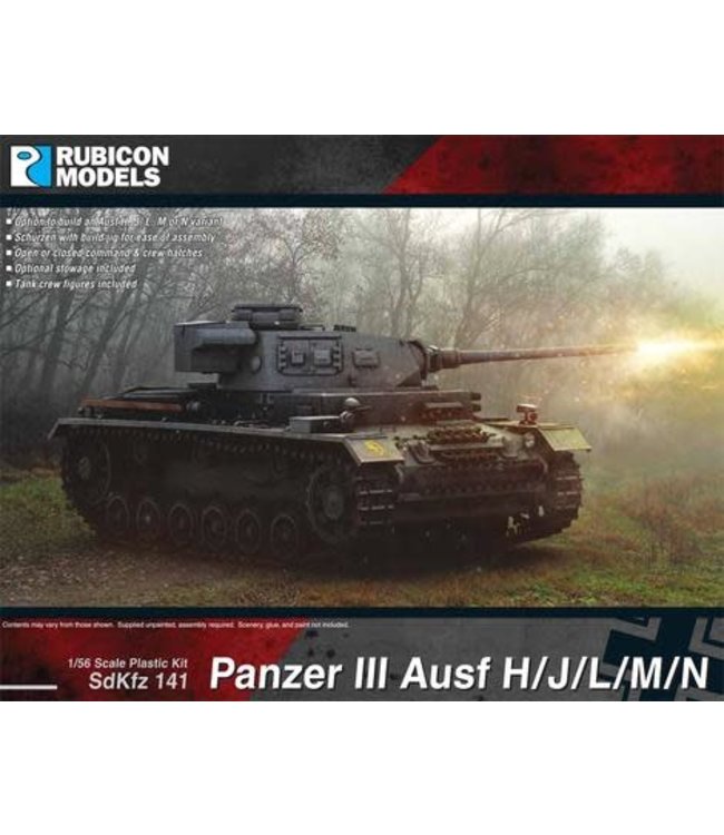 Rubicon Models Panzer III Ausf H/J/L/M/N