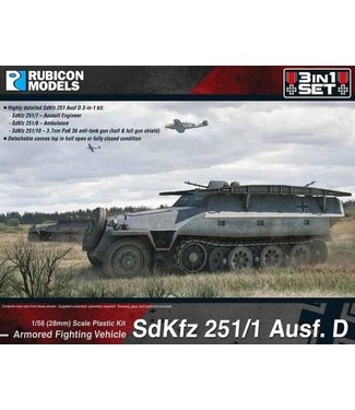 Rubicon Models SdKfz 251 Ausf D (3-in-1)