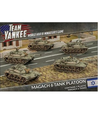 World War III Team Yankee Magach 6 Tank Platoon