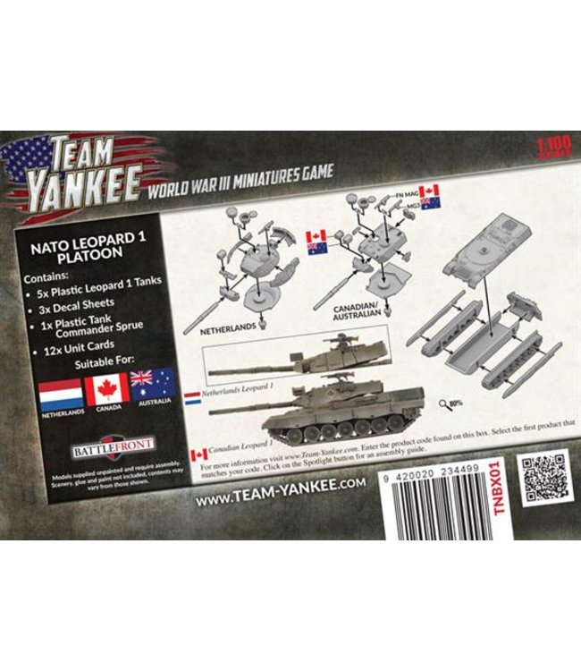 NATO Leopard 1 Tank Platoon