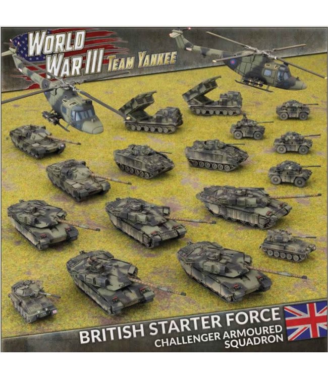 British Starter Force: Challenger Armoured Squadron