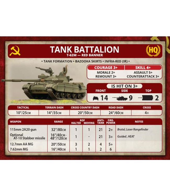 T-62M Tank Company