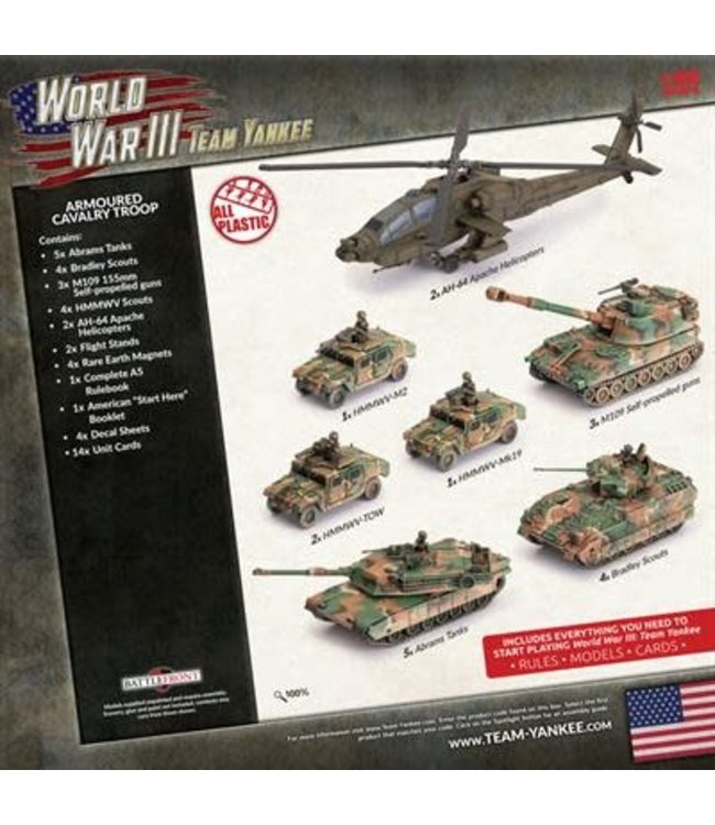 American Starter Force: Armoured Cavalry Troop