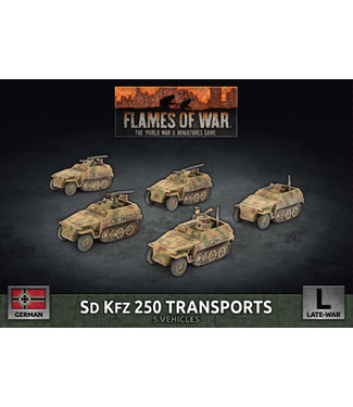 Flames of War Sd Kfz 250 Transports