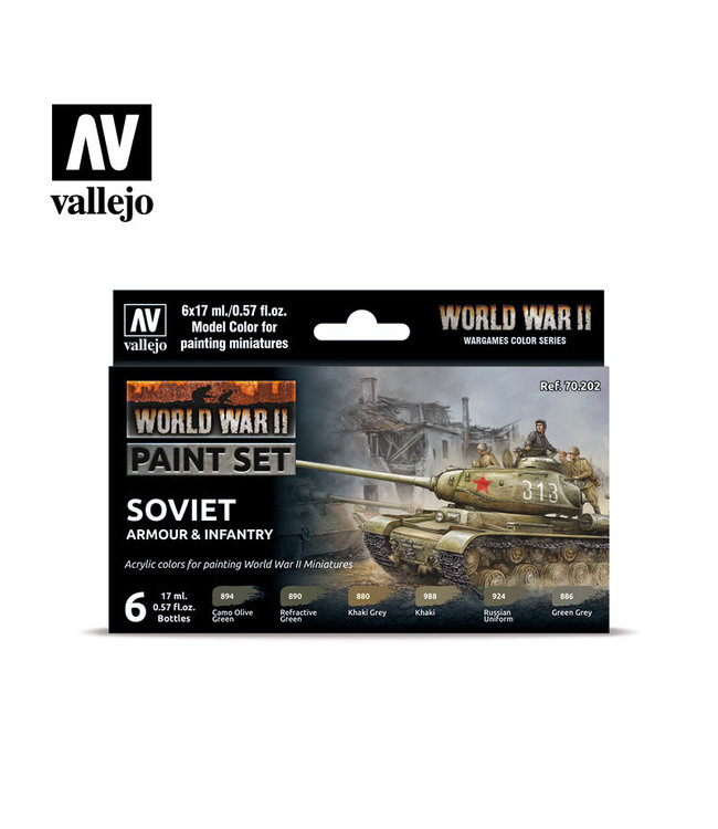 Vallejo WWII Soviet Armour & Infantry