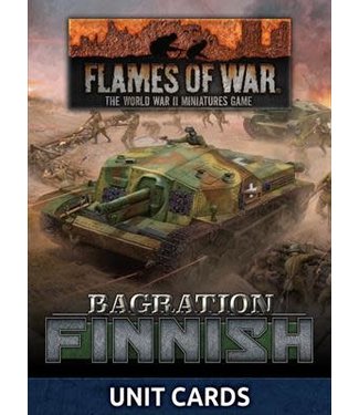 Flames of War Bagration: Finnish Unit Cards