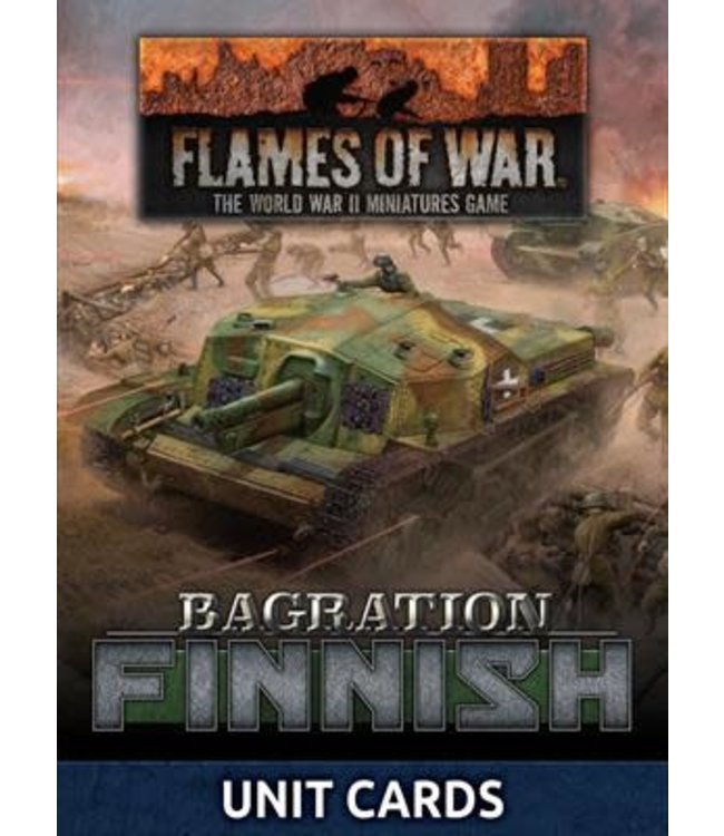 Bagration: Finnish Unit Cards