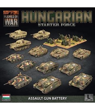 Flames of War Hungarian Assault Gun Battery