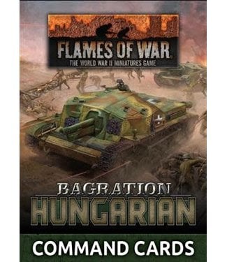 Flames of War Bagration: Hungarian Command Cards