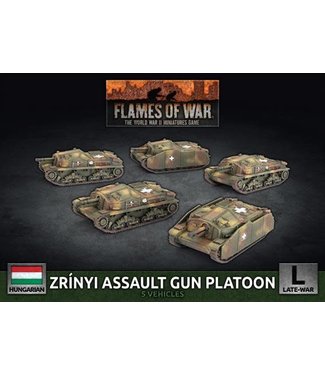 Flames of War Zrinyi Assault Gun Platoon