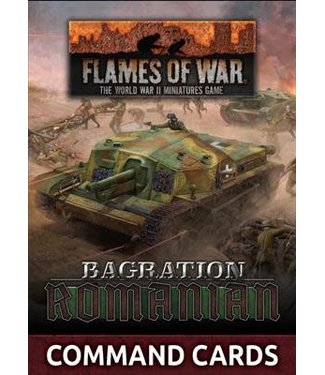 Flames of War Bagration: Romanian Command Cards