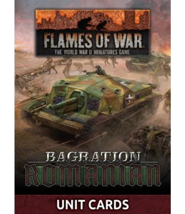 Bagration: Romanian Unit Cards