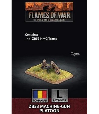Flames of War ZB53 Machine-gun Platoon