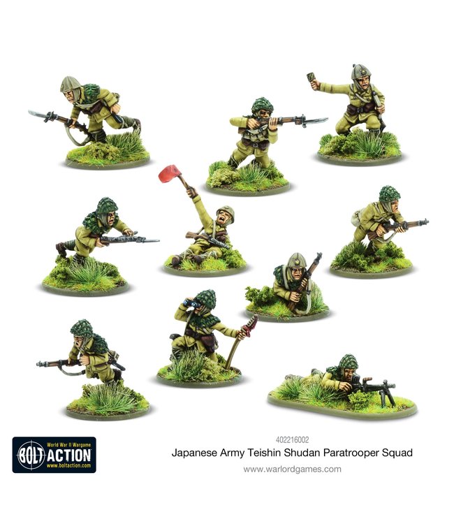 Japanese Teishin Shudan Paratrooper Squad
