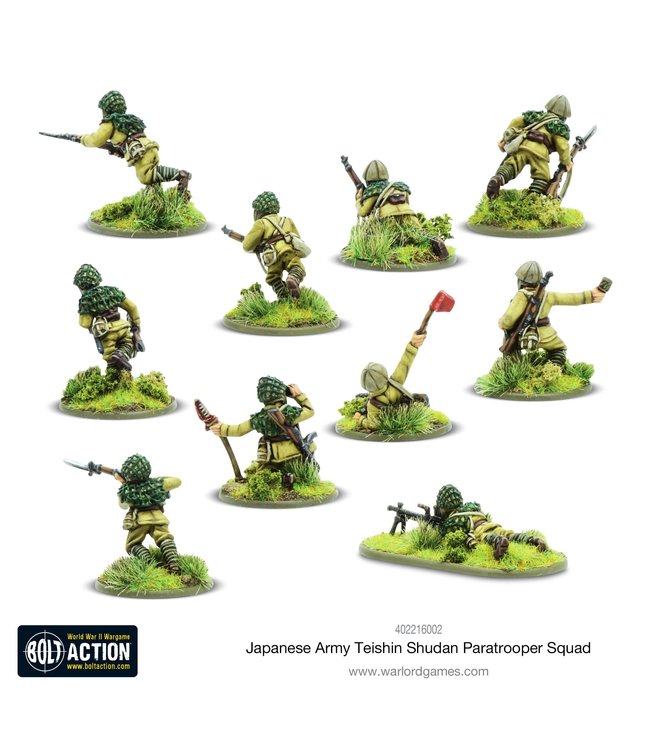 Japanese Teishin Shudan Paratrooper Squad
