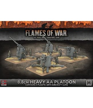Flames of War 8.8cm Heavy AA Platoon (MW)