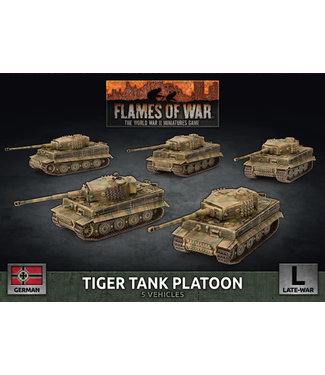 Flames of War Tiger Heavy Tank Platoon