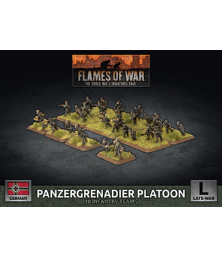 Flames of War Panzergrenadier Platoon