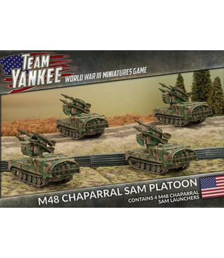World War III Team Yankee M48 Chaparral Battery