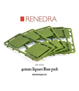 Warlord Games 40mm Square Base pack