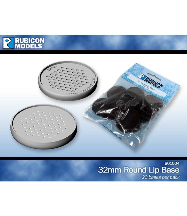 32mm Round Base (Pack of 20 Bases)