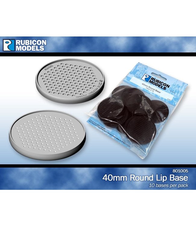 40mm Round Base (Pack of 10 Bases)