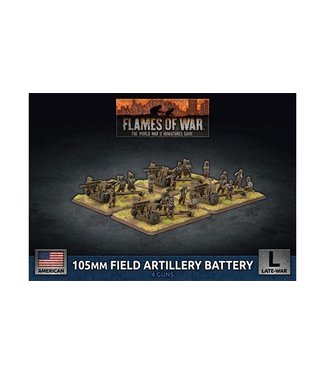 Flames of War 105mm Field Artillery Battery