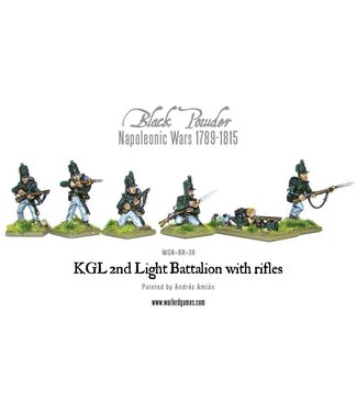 Black Powder KGL 2nd Light Battalion with rifles