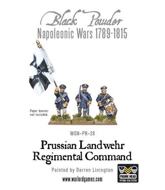 Black Powder Prussian Landwehr Regimental Command
